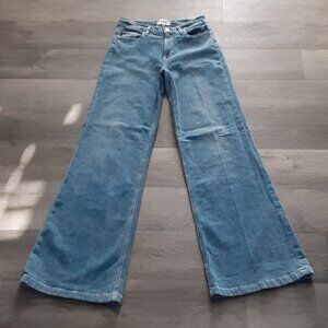 PAIGE Wide Leg Jeans